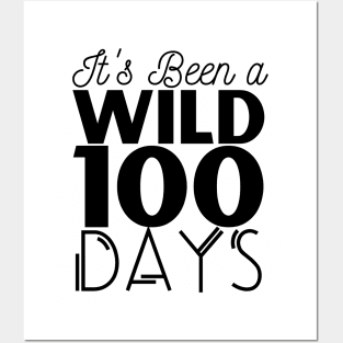 Its Been a Wild 100 Days of School Posters and Art